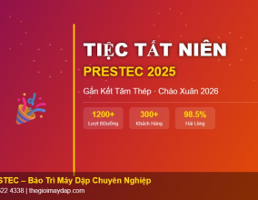 Tiệc Tất Niên 2025 PRESTEC: Gắn Kết Tâm Thép - Chào Xuân Bính Ngọ 2026