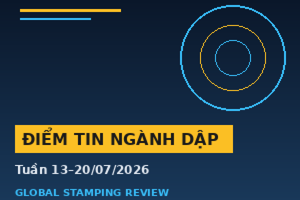 Điểm Tin Ngành Dập Thế Giới Tuần 3 Tháng 07/2026: Trumpf Thâu Tóm Mate, Đơn Hàng Máy Tăng Gần 50%