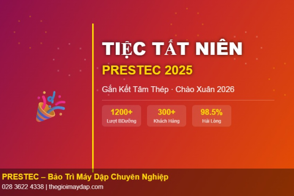 Tiệc Tất Niên 2025 PRESTEC: Gắn Kết Tâm Thép - Chào Xuân Bính Ngọ 2026