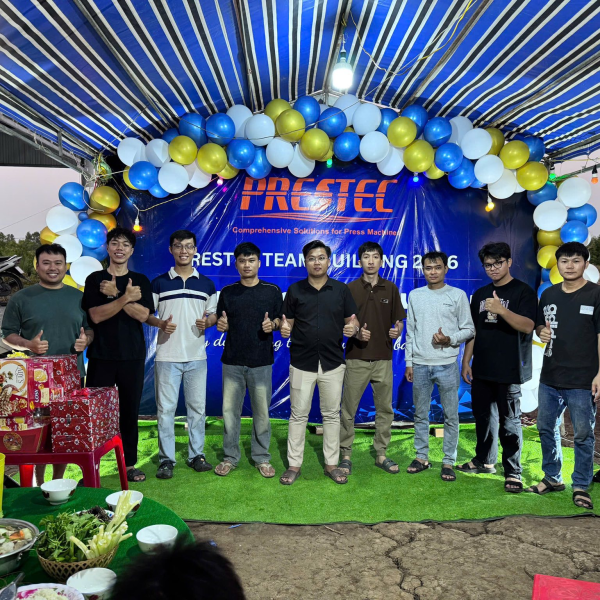 PRESTEC Team Building 2026: Hành Trình Kết Nối Đội Ngũ Kỹ Thuật Tại Cà Mau