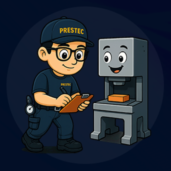 Kiểm Tra Tổng Quát Máy Dập – Phát Hiện Sớm Rủi Ro với PRESTEC
