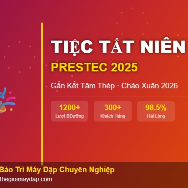 Tiệc Tất Niên 2025 PRESTEC: Gắn Kết Tâm Thép - Chào Xuân Bính Ngọ 2026