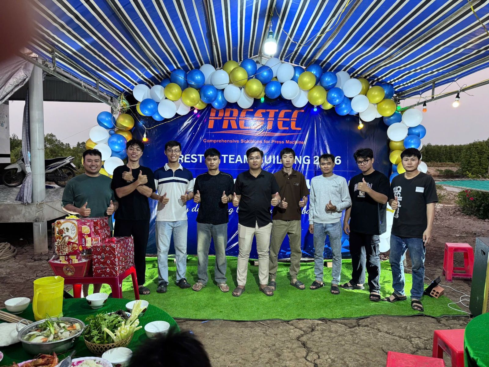 Anh em Prestec tại Cà Mau